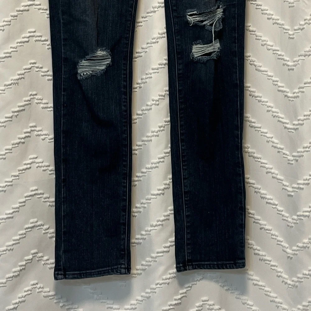 Paige Hoxton crop roll up jeans